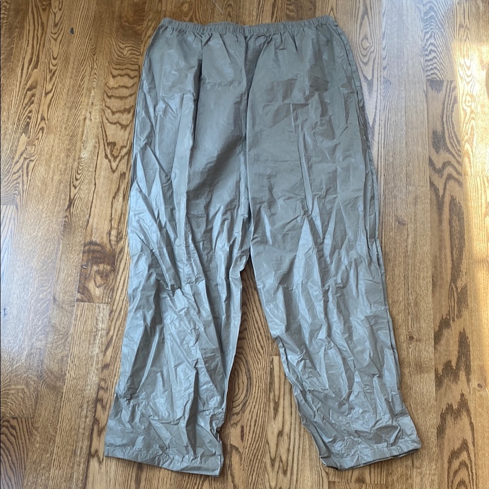 Womens XXL Frogg Togg pant lightweight waterproof breathable neutral khaki